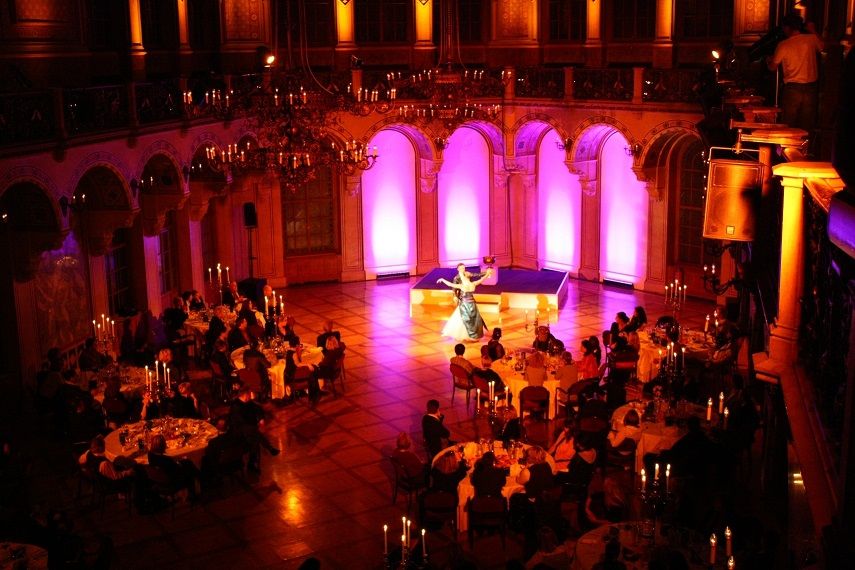 Großer Ferstelsaal bei einem Ballabend